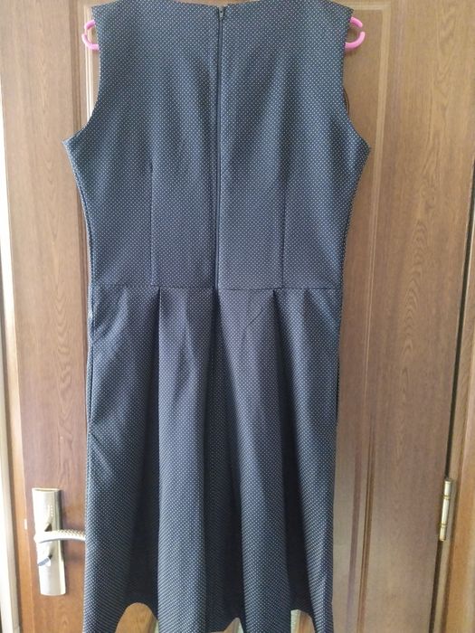 Официална рокля с пайети в тъмно син цвят от Junona