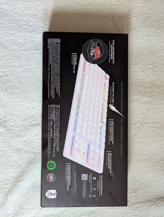 Razer DeathStalker V2 Pro Tenkeyless – Нова, неотваряна, USA