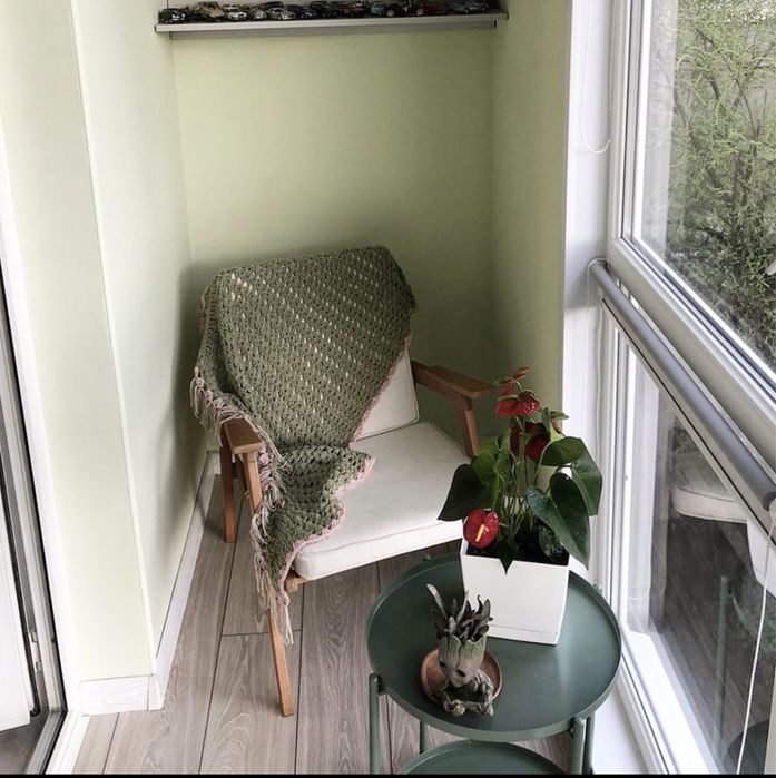 Вязаная шаль