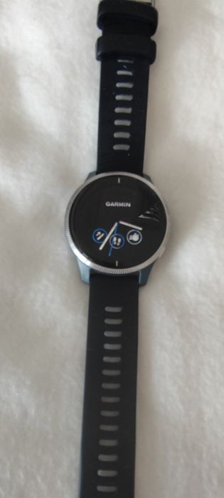Смарт GPS часовник Garmin Venu - Granite Blue/Silver - AMOLED екран