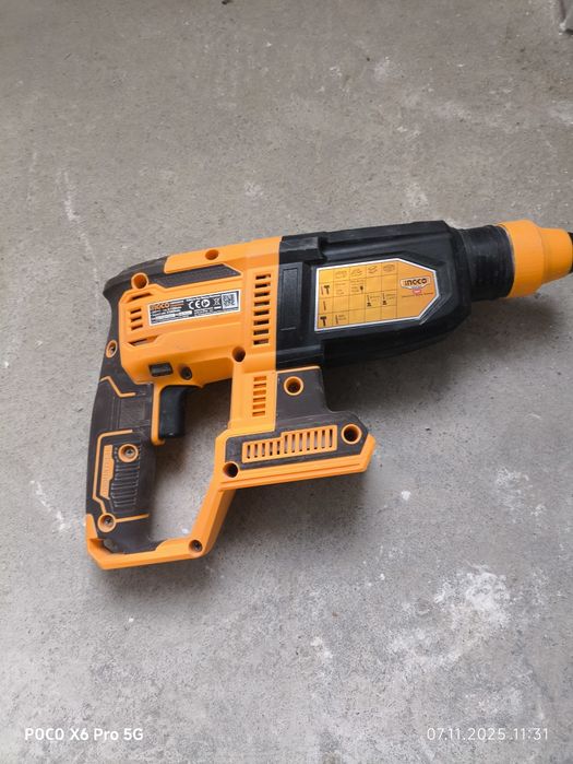 Перфоратор 26 ingoco 20v аккумулятор