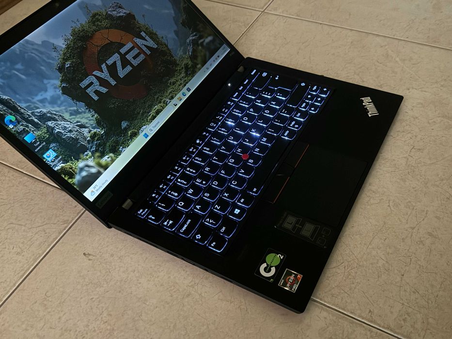 14' TOUCH Full HD Ryzen 7 PRO 4750u Lenovo ThinkPad P14s Gen 1 16GB DDR4/256GB NVMe/Radeon/Бат 6ч