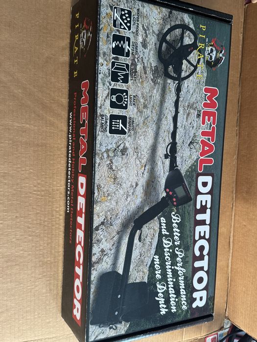 Металотърсач металдетектор Pirate Apolonia Silver Max