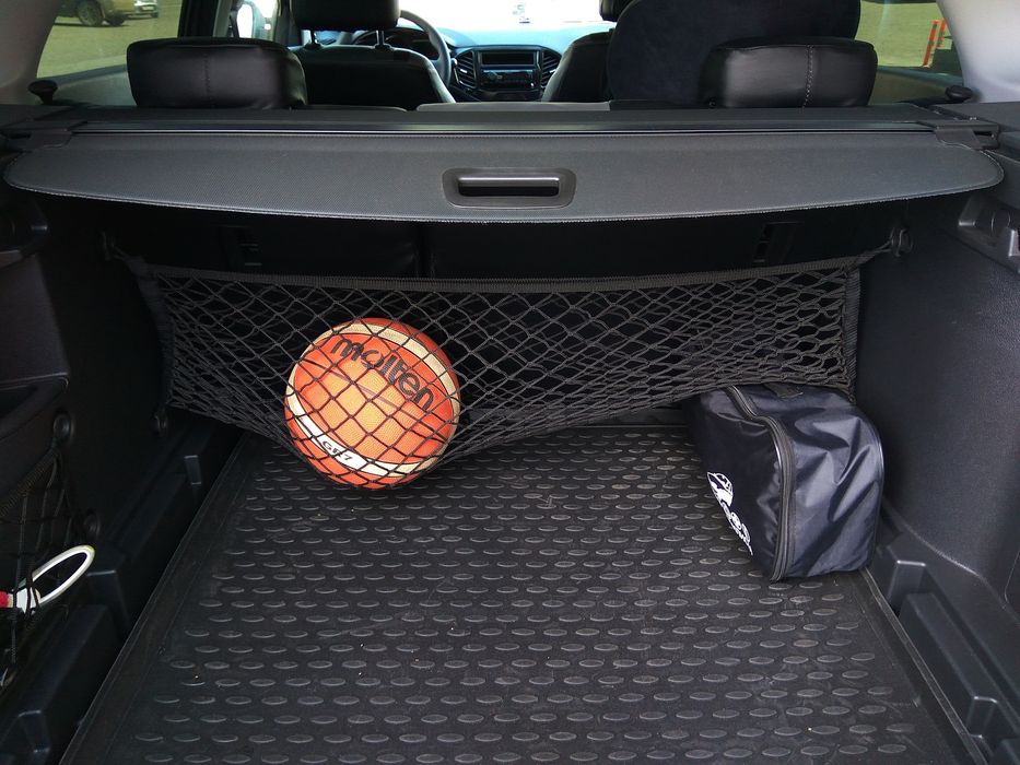 Сетка в багажник универсала. Запаска Лада Веста