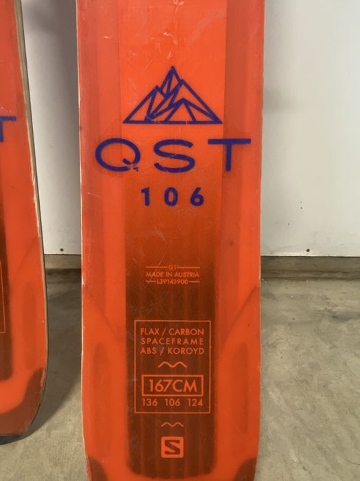 Schi de tura Salomon QST 106