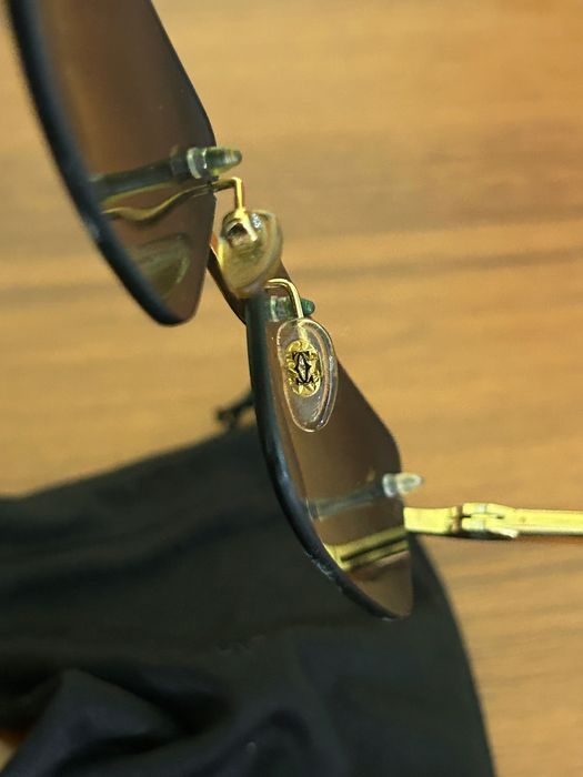 Луксозни слънчеви очила Cartier CT0055O (Rimless / Без рамка) – Пълен комплект