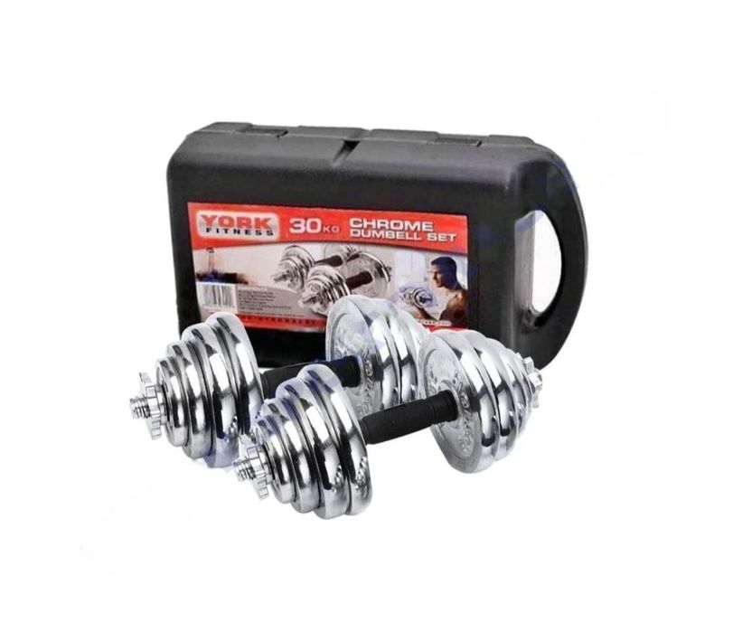 Гантель штанга 30 50 55 кг китайский с чемоданом Gantel shtanga