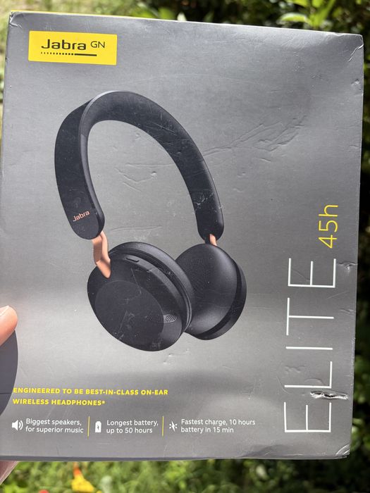 Casti Jabra Elite 45H wireless, bluetooth NOI