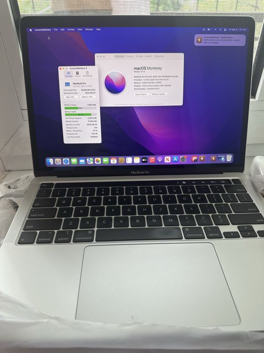 Macbook pro 2020 I5 16Gb