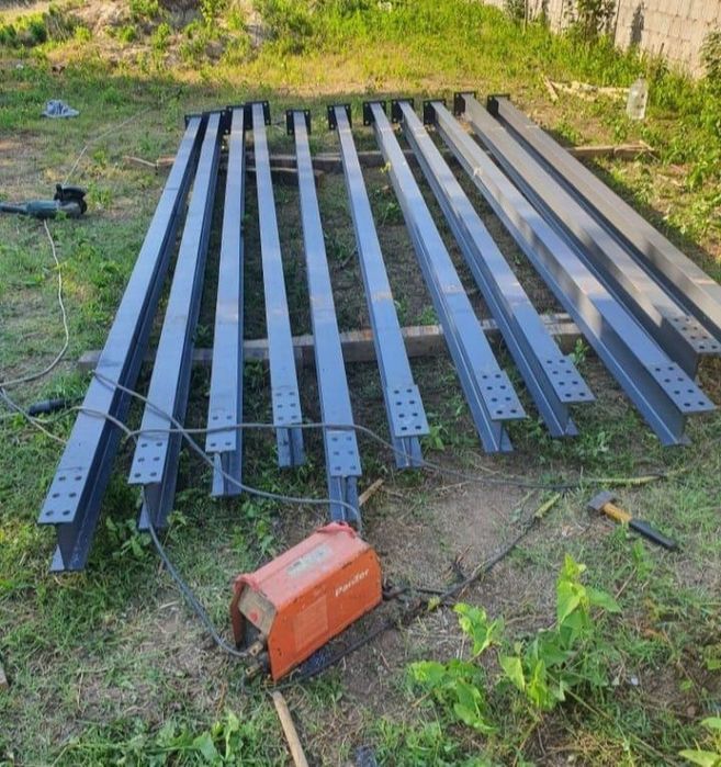 Vând hală metalică 12x40x4