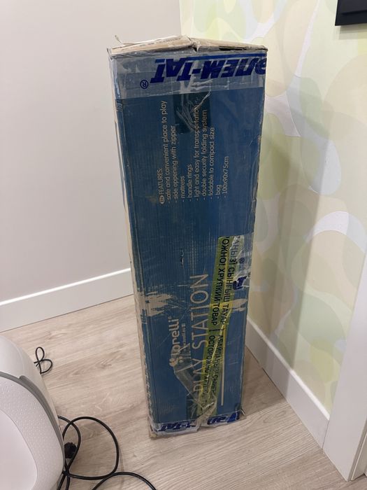 Продам детский манеж и бортик для кровати