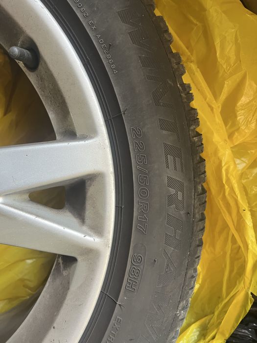 Джанти със зимни гуми 17 цола за Audi