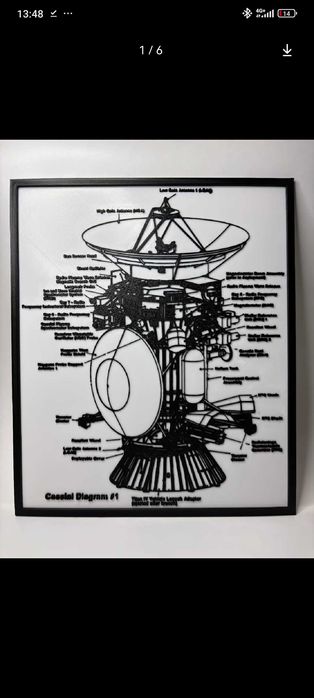 Картины космическая техника
