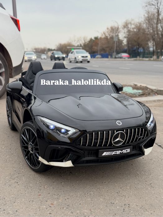 Детская машина Mercedes Benz SL63 AMG 24V Monitor электромобиль лиценз