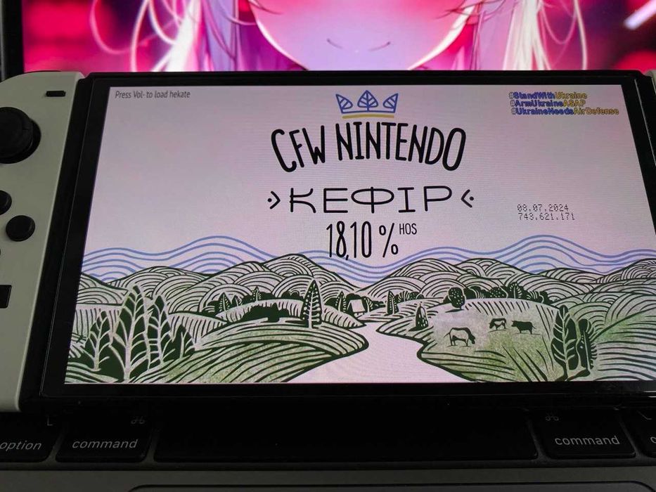 Nintendo Switch Oled прошитый