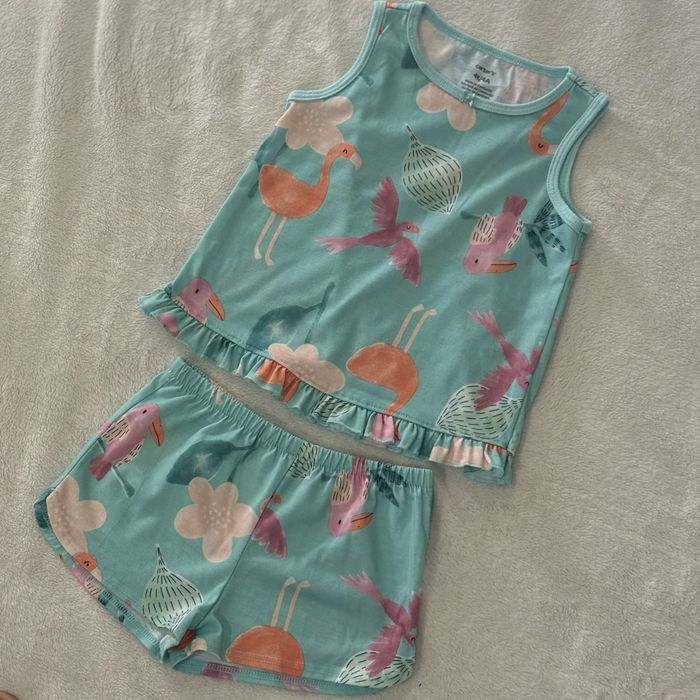 2 летних комплекта для девочки 3-4 года