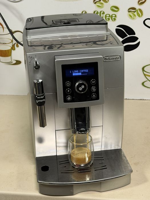 Кафемашина кафе автомат delonghi magnifica  с гаранция