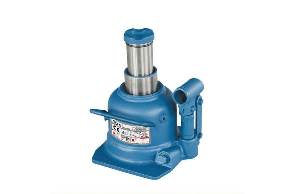 10т Крик нископрофилен хидравличен бутилков двустепенен 55083