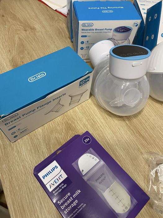 Pompa de san Spectra si pompe hands free