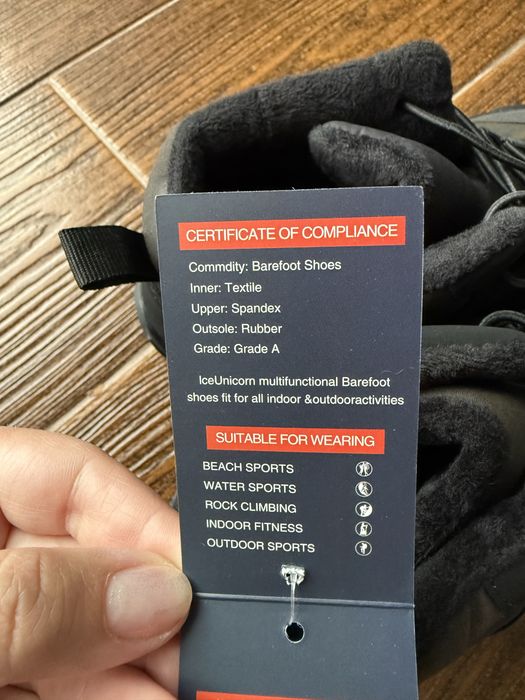 Papuci barefoot marime 38 IceUnicorn