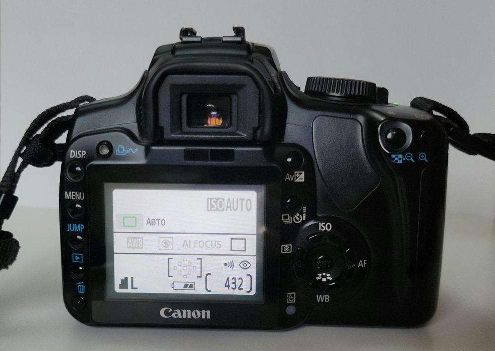 Фотоаппарат Canon EOS 400D с объективом canon 18-55mm