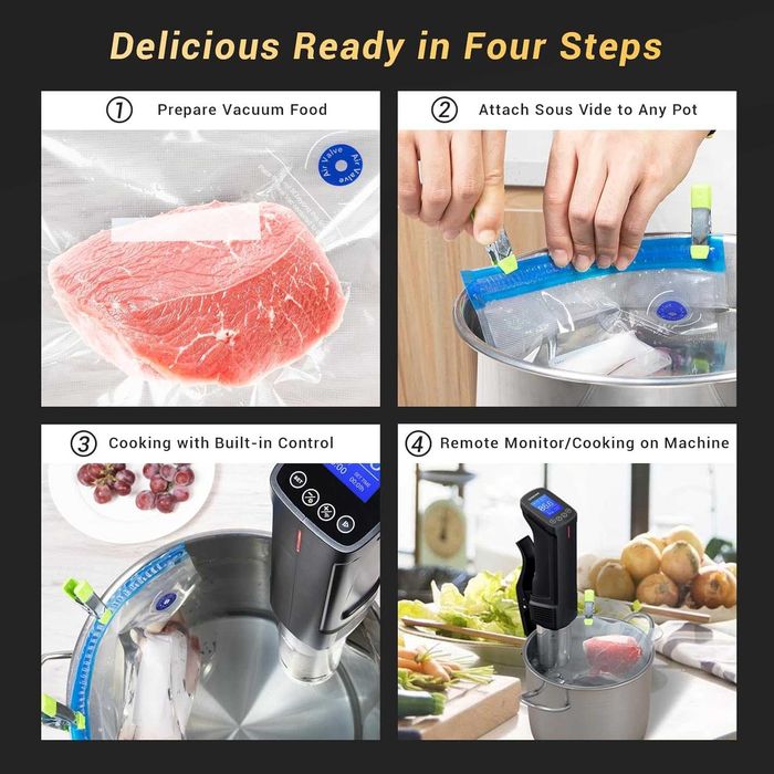 Уред за Су Вид готвене INKBIRD WIFI Sous Vide,Гаранция