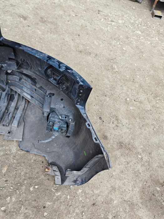 ТОП! Предна S-line Броня Audi A5 8T черна оборувана