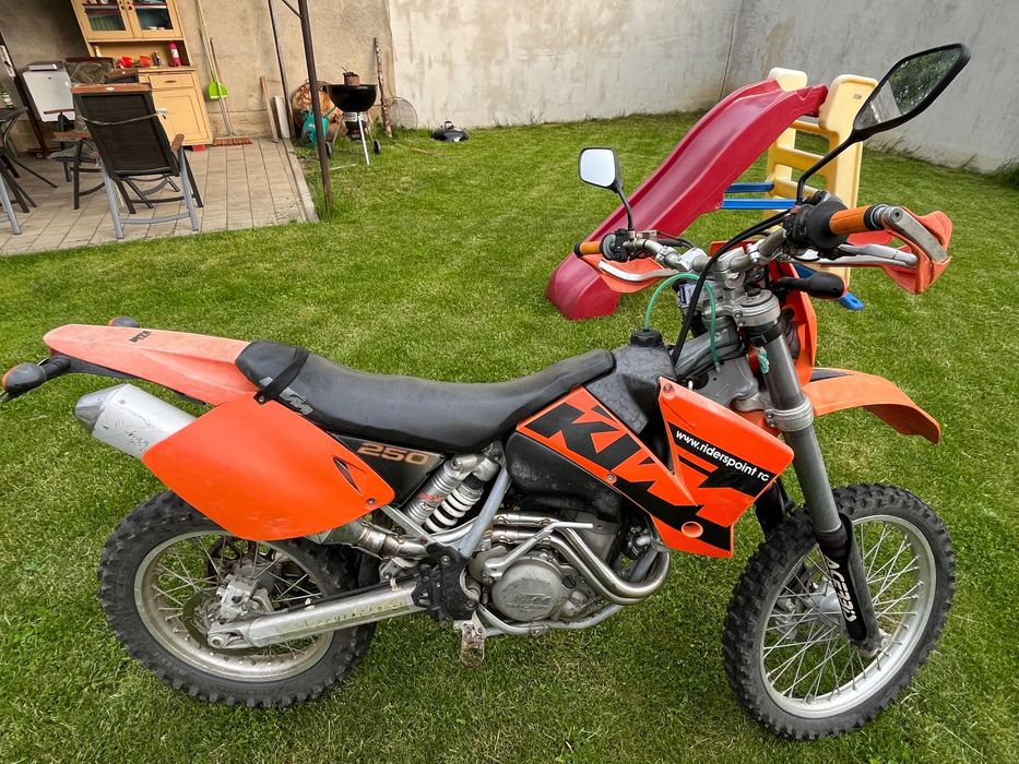 KTM 250 exc 4 timpi inmatriculat