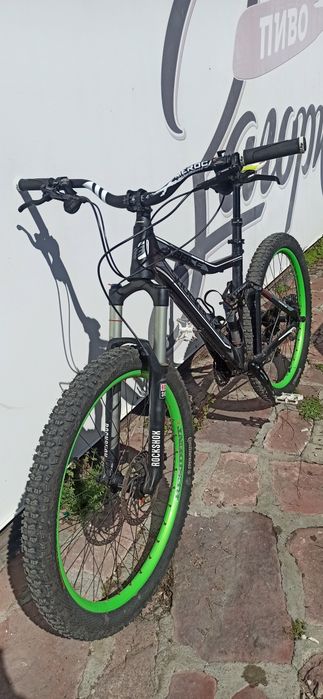 Велосипед окачване мекица full suspension SHOCKBLAZE TRACE M