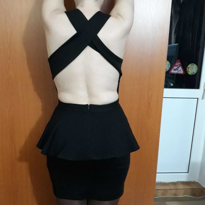 Rochie neagra sexy  Asos