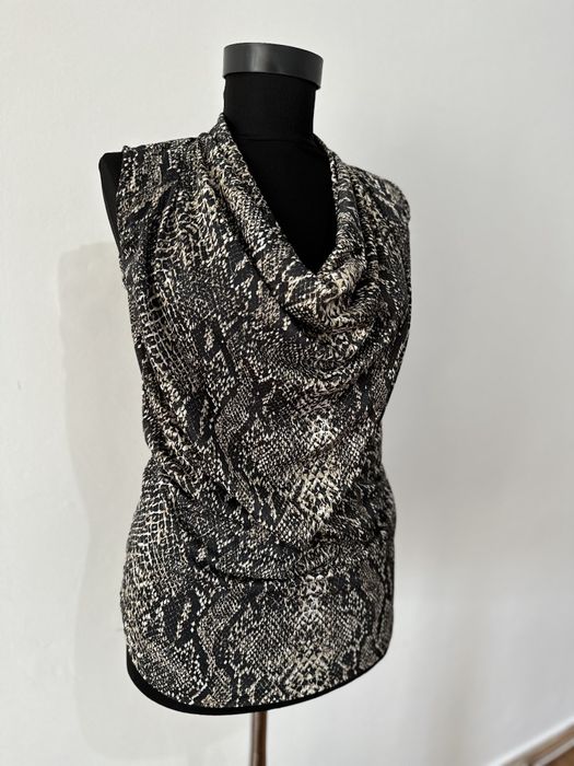Top/Bluză cu animal print