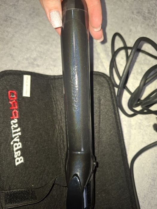 Преса за коса, подходяща за изправяне и къдрици