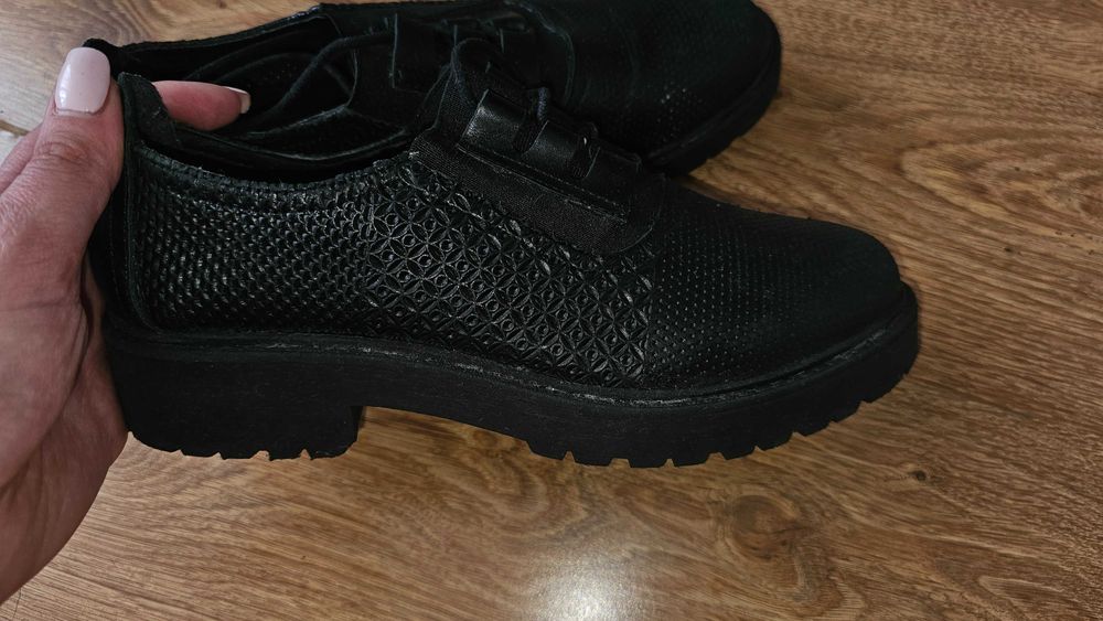 Обувки естествена кожа дамски