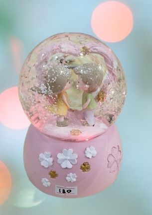 снежный шар музыкальный