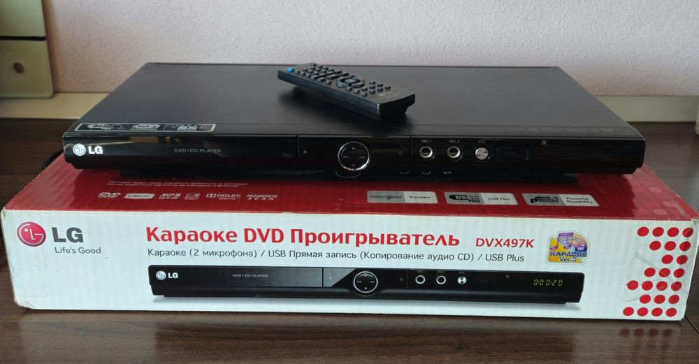 Karaoke DVD player LG DVX497K