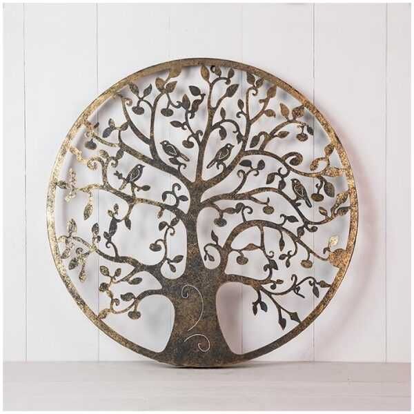 абстрактна картина и метални пана различни видове