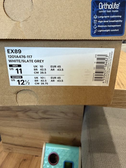 Мъжки маратонки Asics ex89 white/slate grey