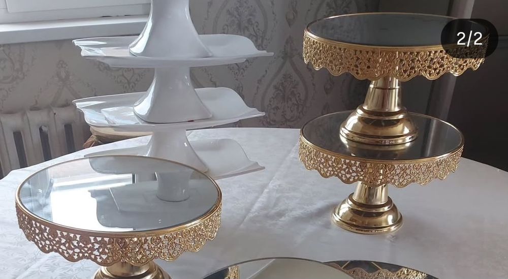 Посуда зеркалом.