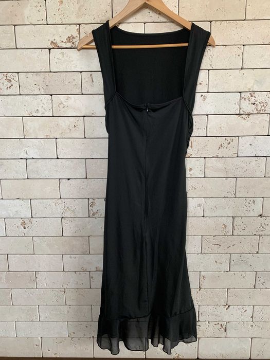 Черна рокля от ликра