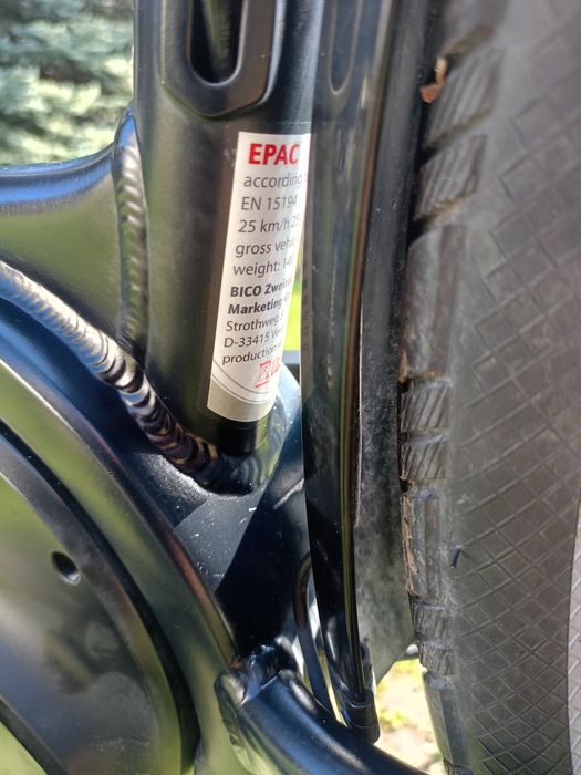 Ел велосипед FALTER внос от Швейцария