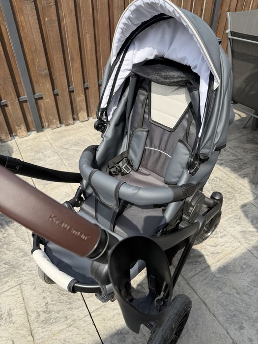 Carucior Krausman Rider Soft Grey 3 in 1