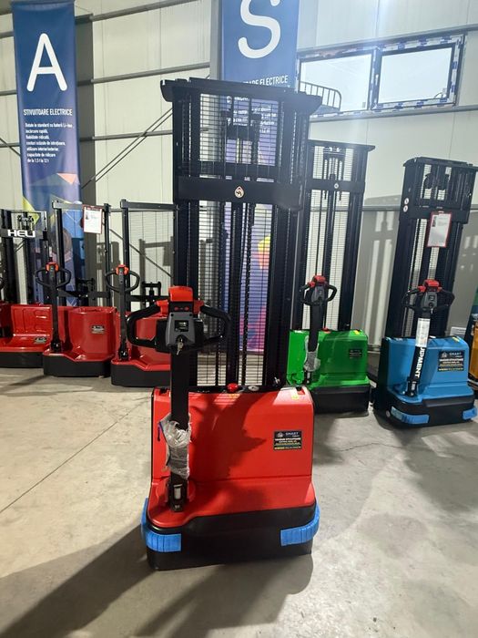 Transpaleta cu catarg Liza Electrica 1500 kg Oferta