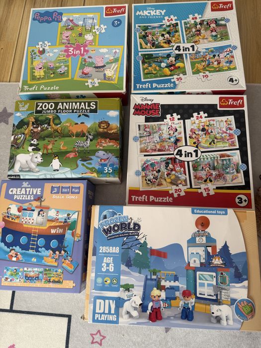 Детски Пъзели от 3+