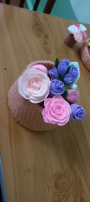 Цветы ручная работа