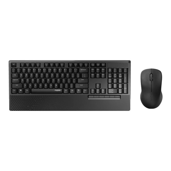 # Клавиатура и мышь Rapoo X1960 Беспроводной комплект black Ru