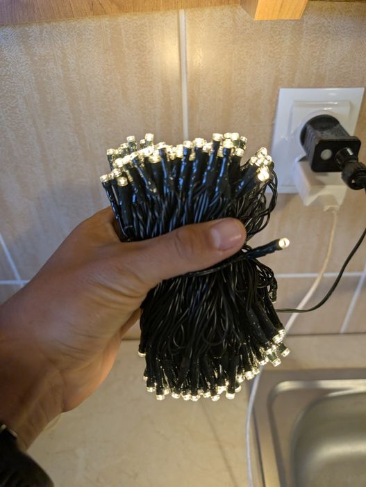 Instalaţie luminoasă de Crăciun 30M/50M