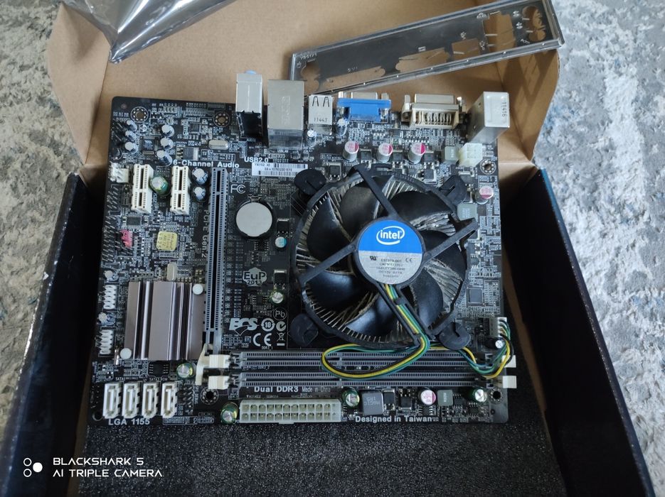 Комплект Мат. Плата + процессор