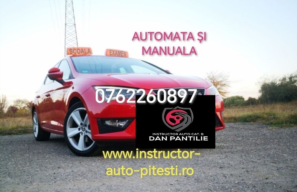 Instructor auto cat B/Scoala de soferi