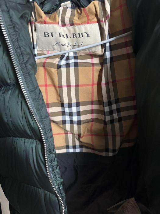 Пуховик Burberry оригинал