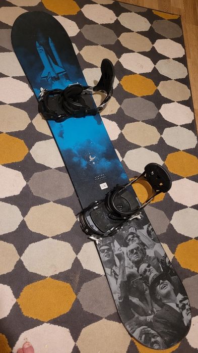 Placa snowboard Burton 166 Flyng-V cu legături  Westige L